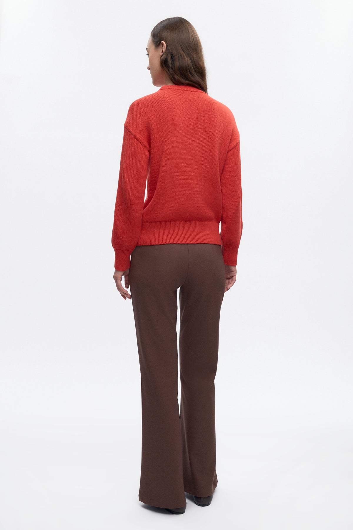 Pull Hamatah pour femmes en rouge vif