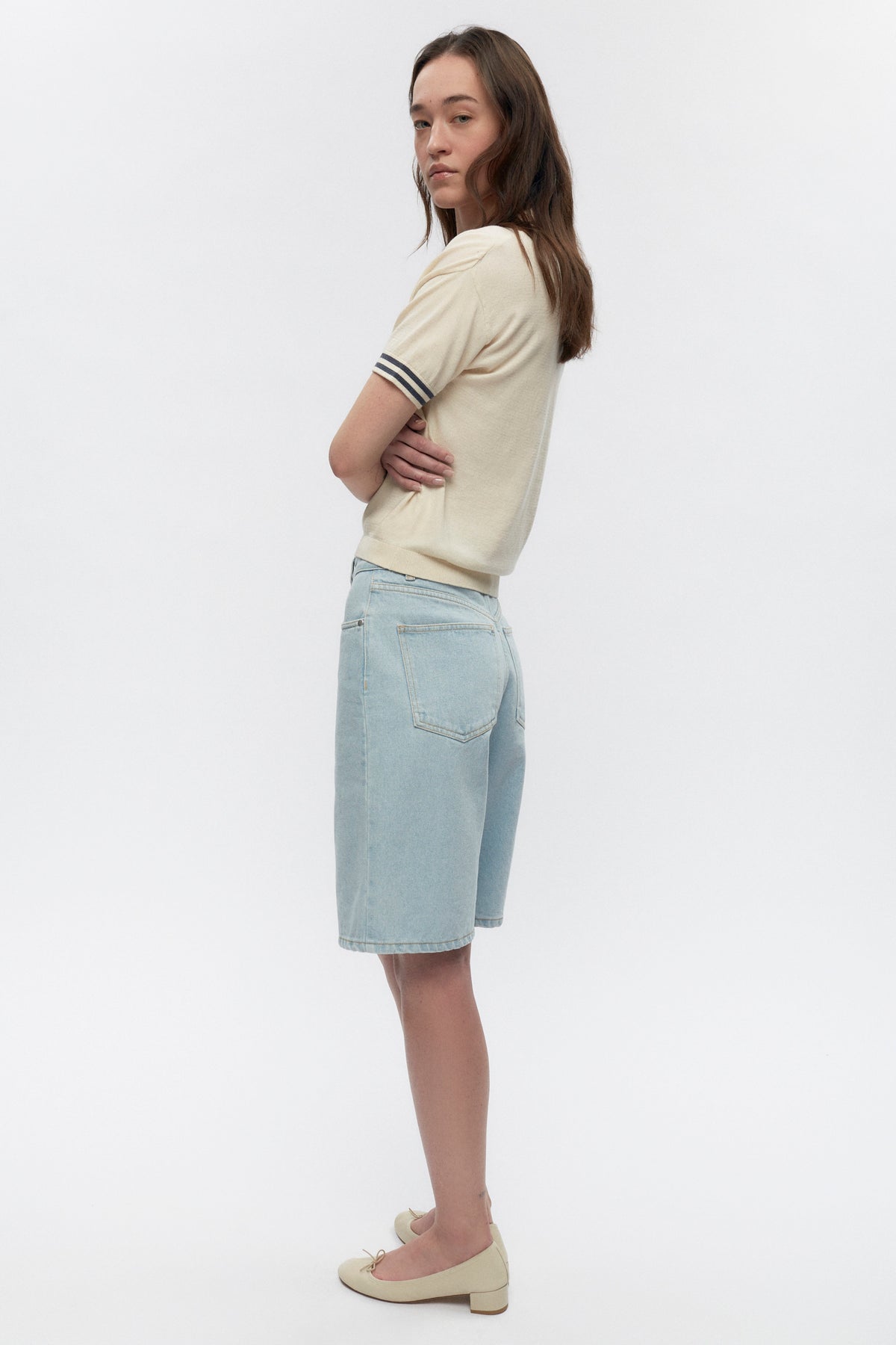Polo Juniper pour femmes en natural/Dark Dusk