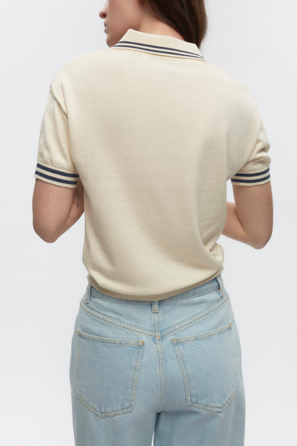 Polo Juniper pour femmes en natural/Dark Dusk