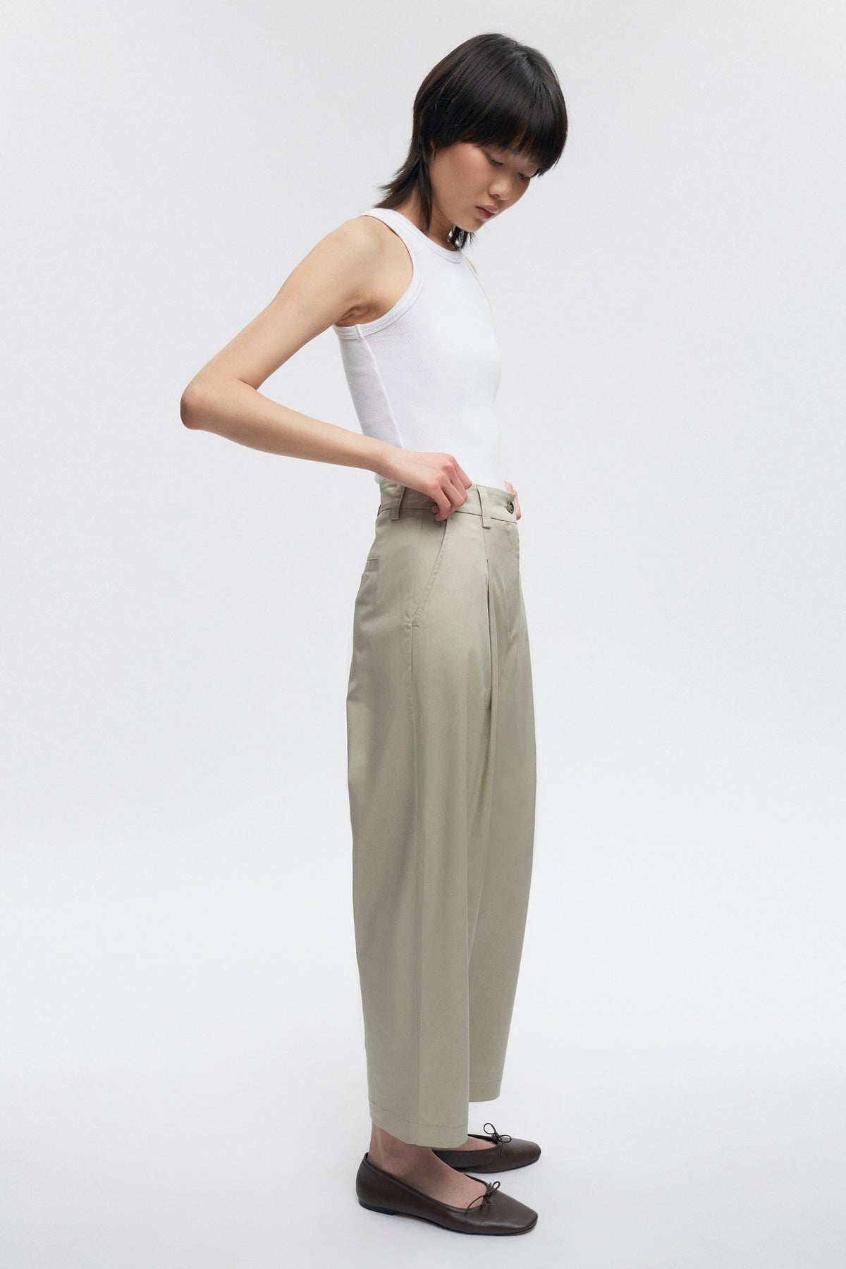 Pantalon Karnak pour femme en dune Grass