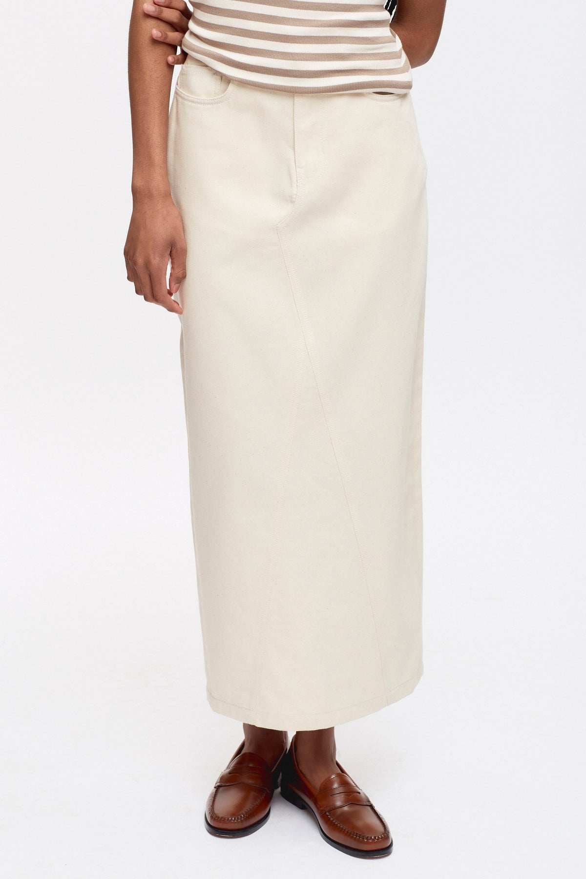 Jupe en Jean Lily pour Femme en Naturel