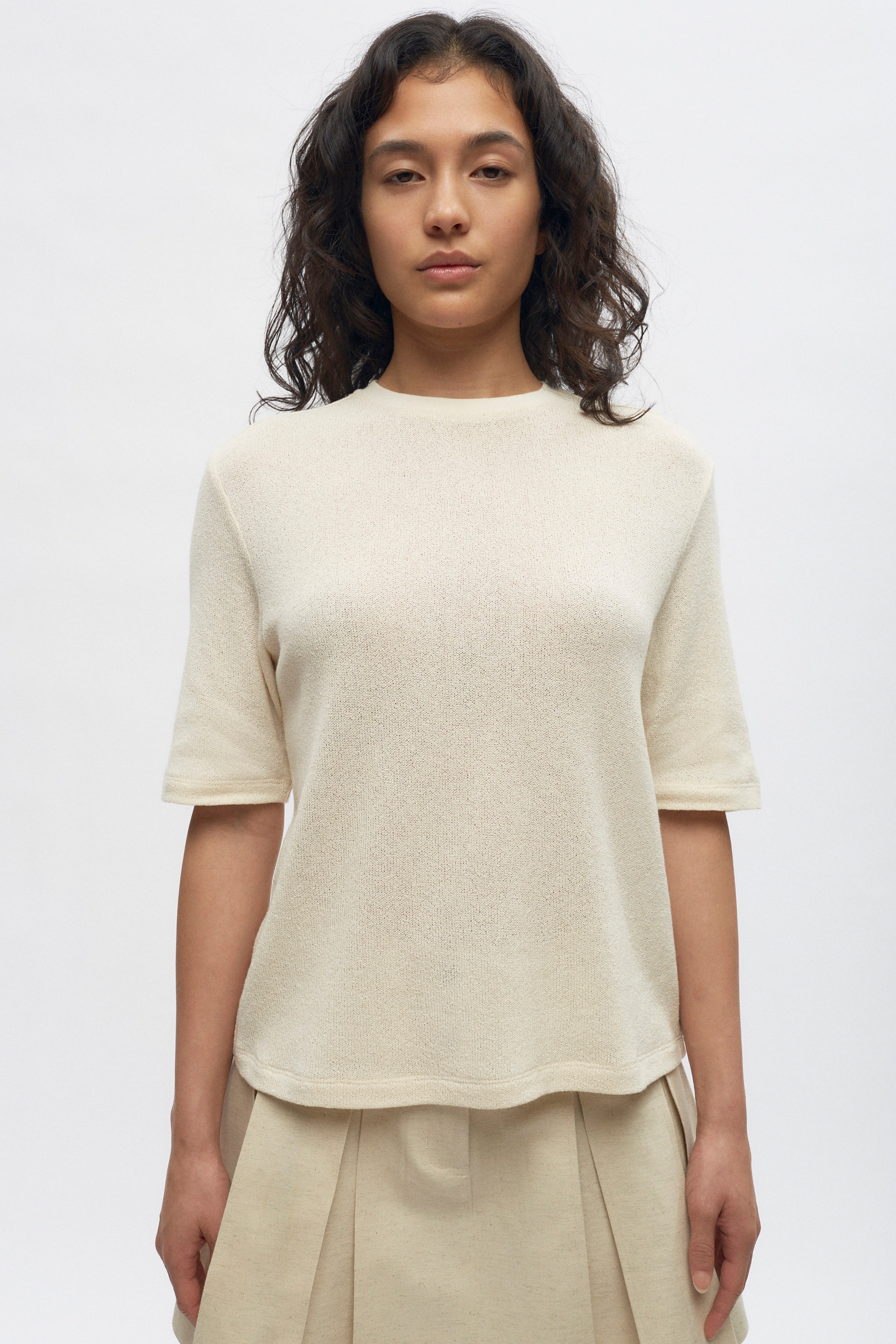 Women's Luxor Jersey Tee in Natural