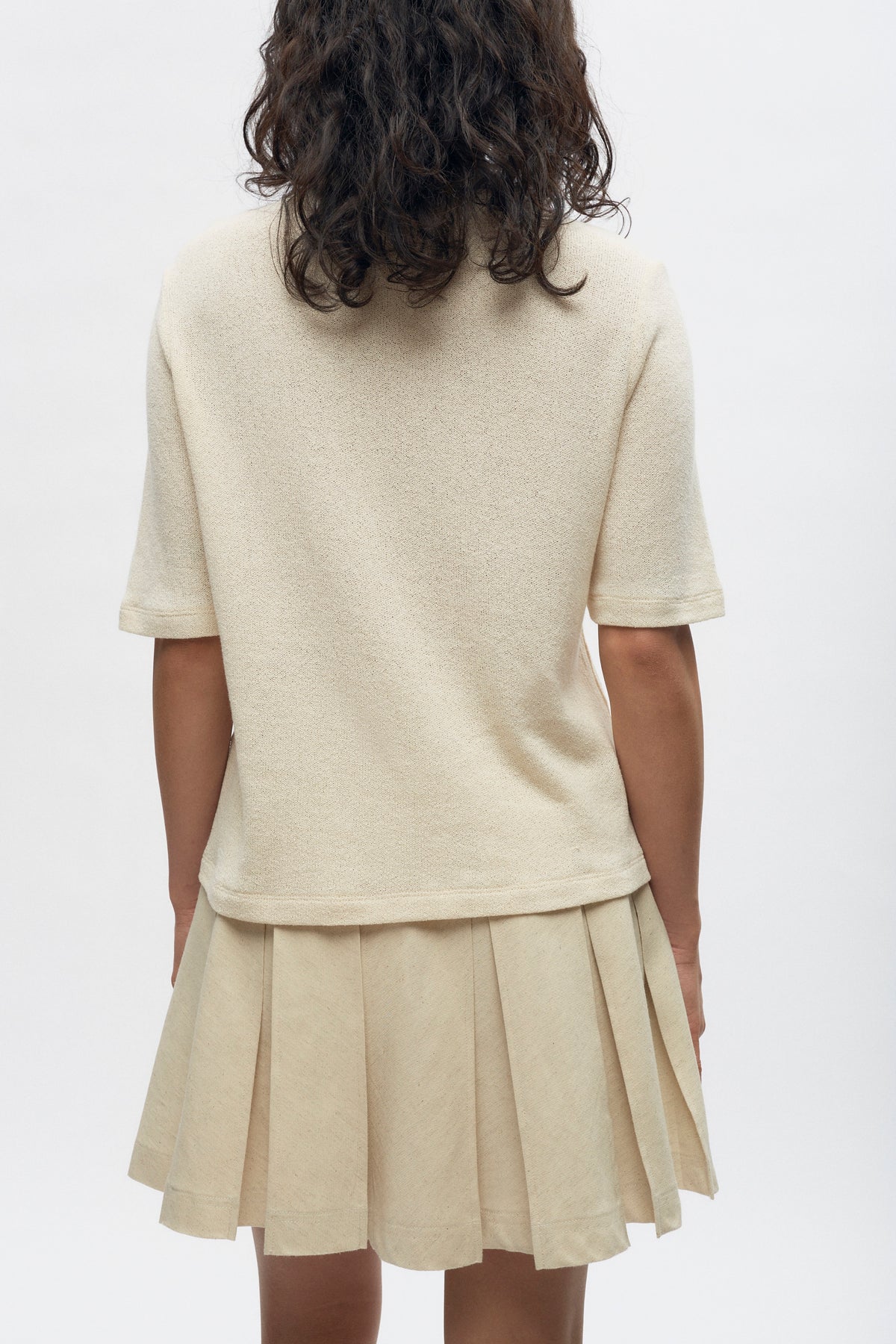 T-shirt en jersey Luxor pour femmes en naturel
