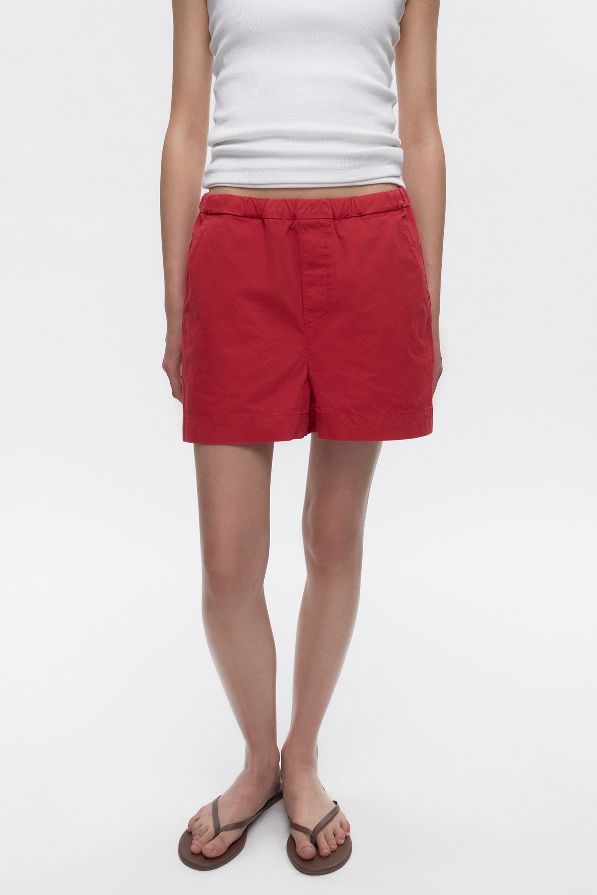 Short à enfiler Merire pour femmes en jester Rouge