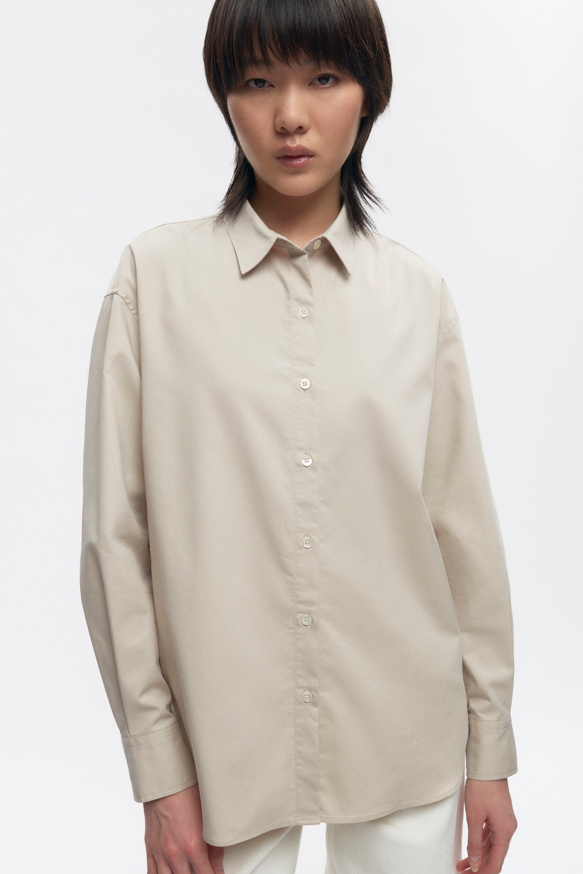 Chemise Merire pour femme en fog