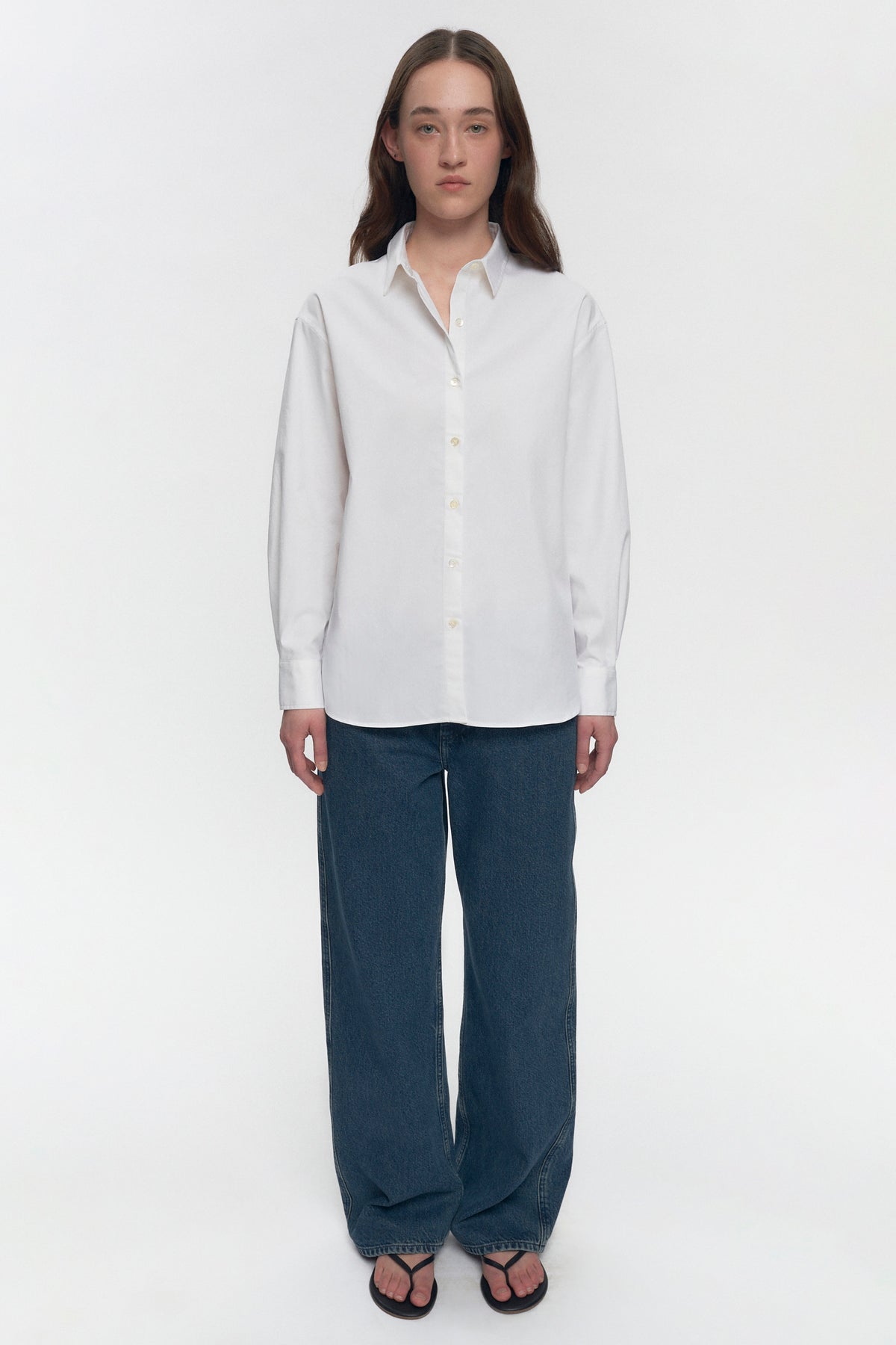 Chemise Merire pour femme en blanc