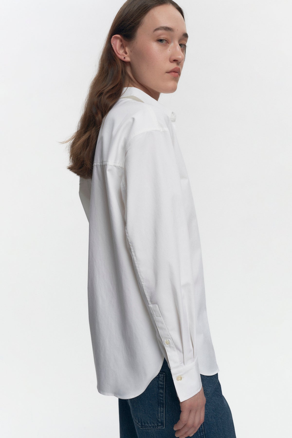 Chemise Merire pour femme en blanc