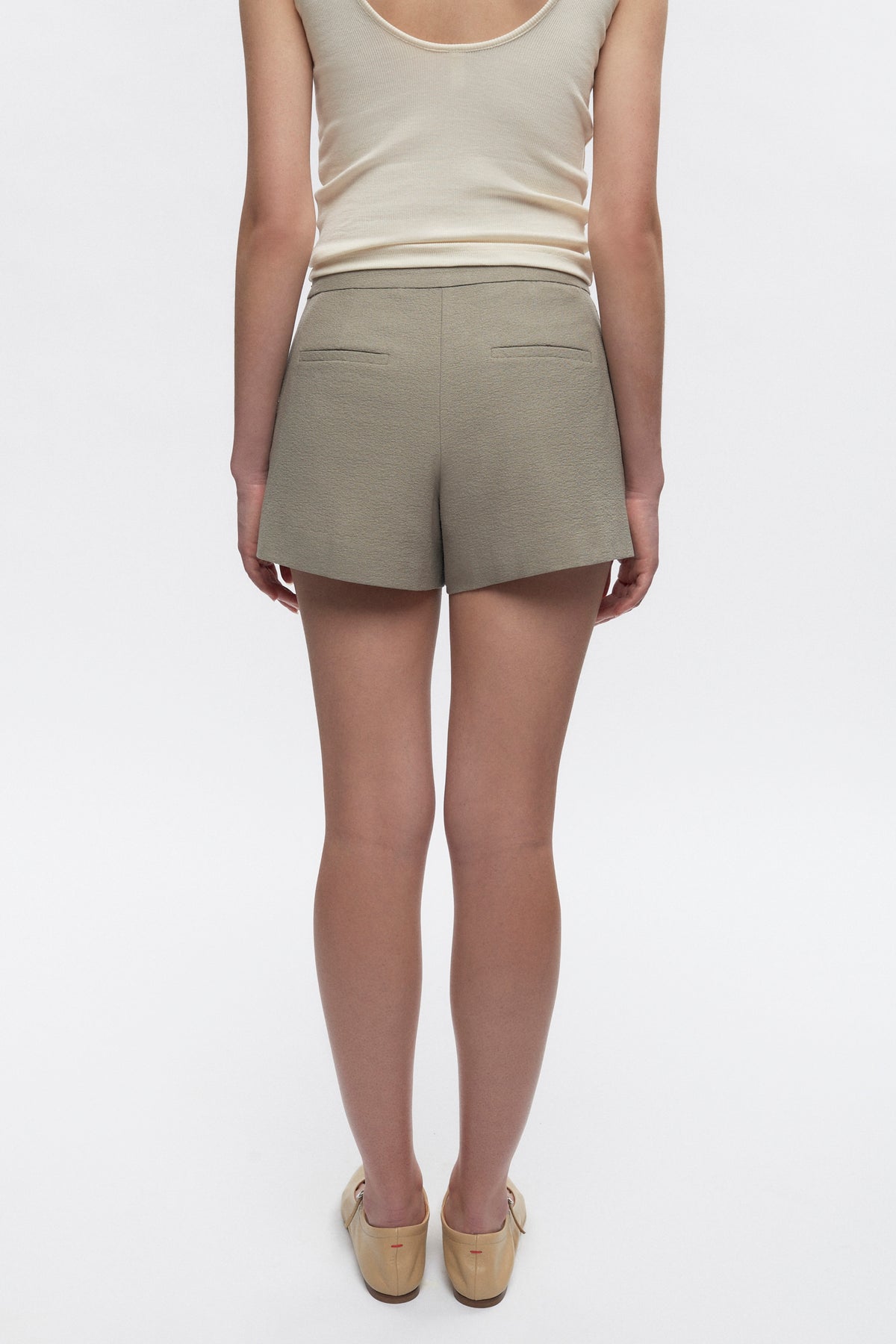 Jupe-short Merit pour femme en dune Grass