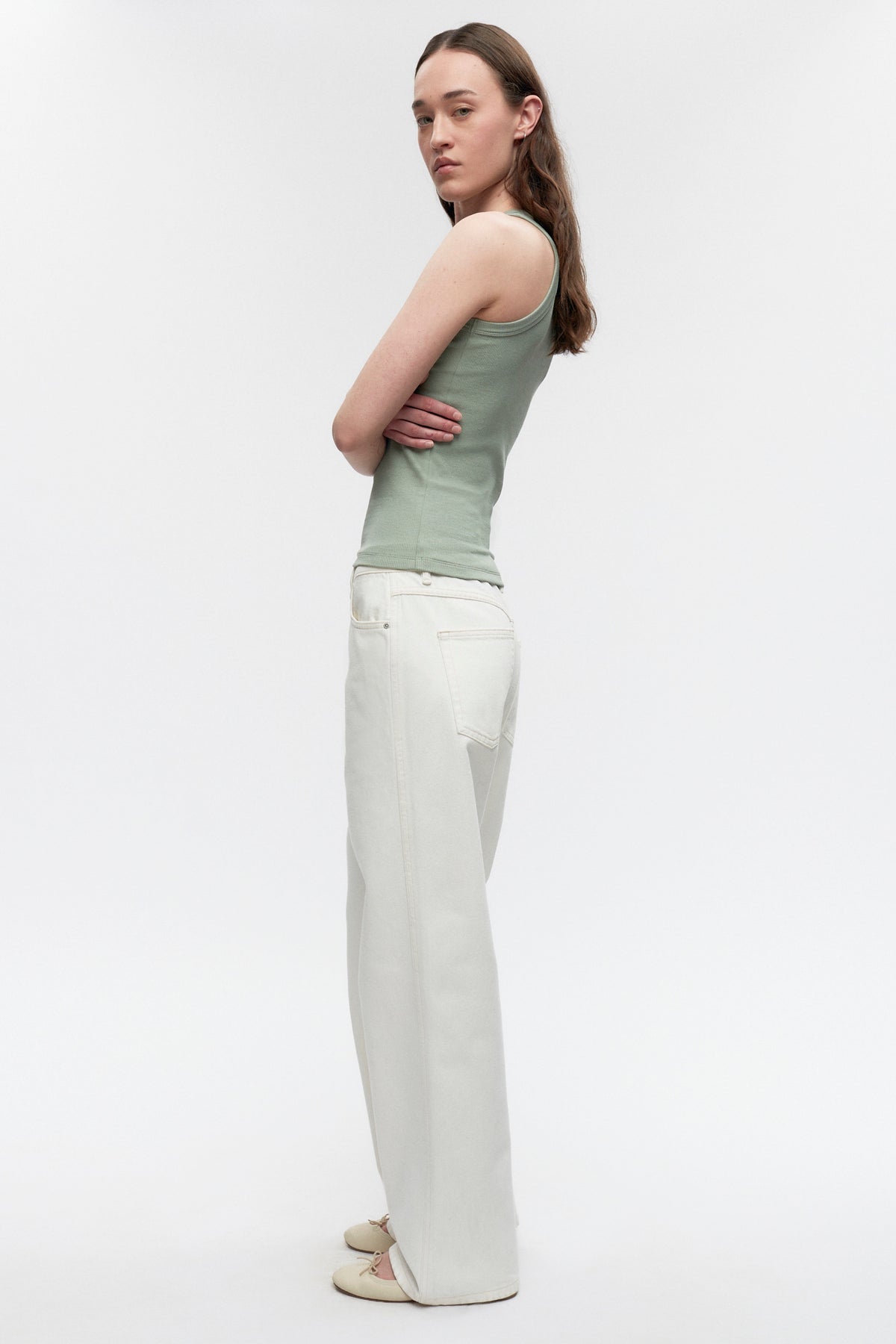 Débardeur de course pour femmes en lily Pad