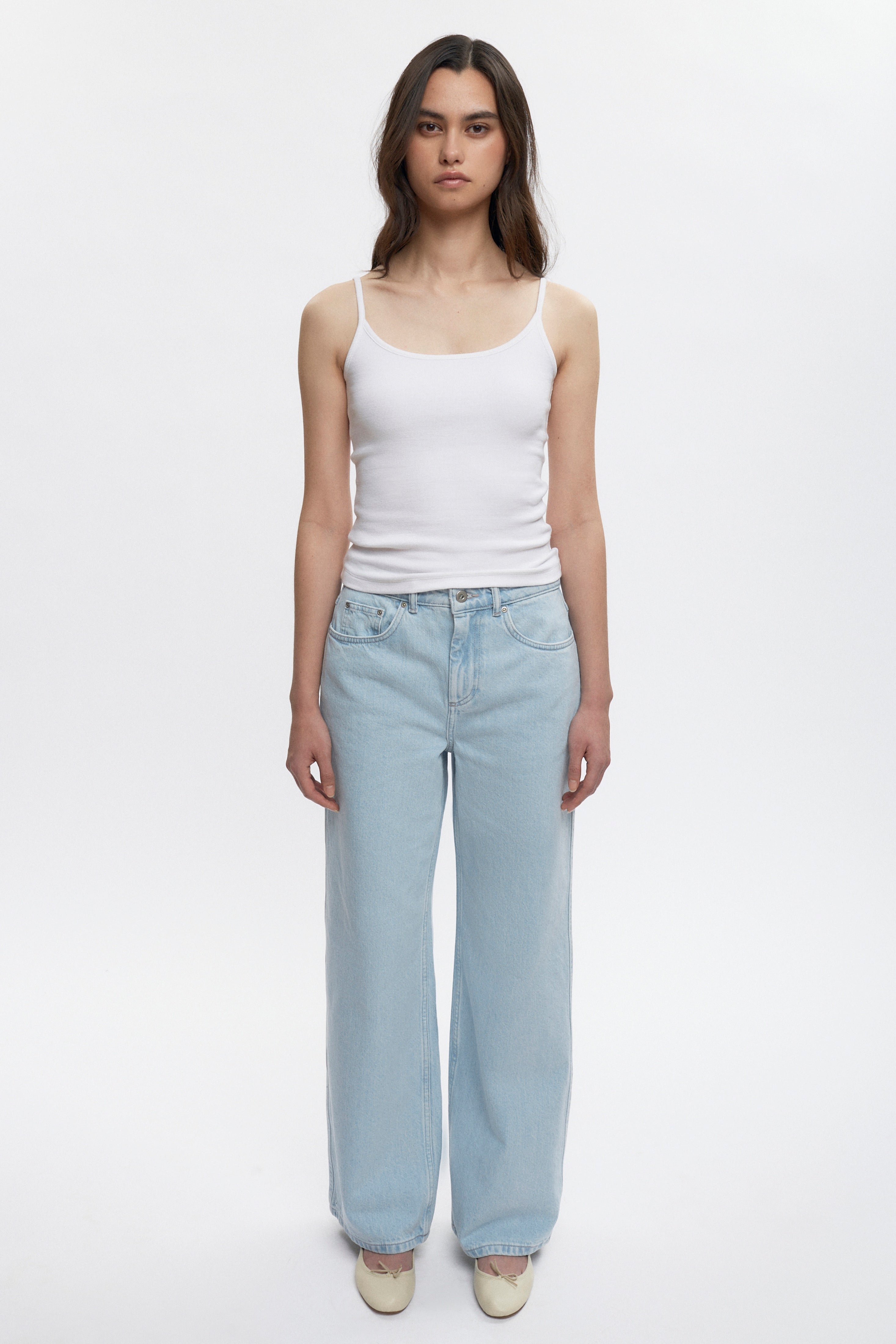 Denim Sinai pour femme en lavage léger