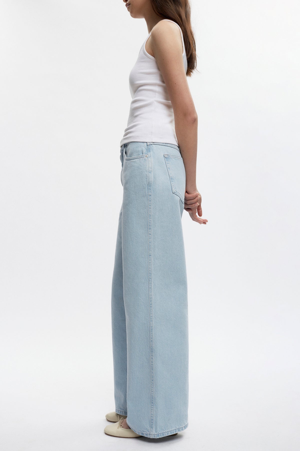 Denim Sinai pour femme en lavage léger