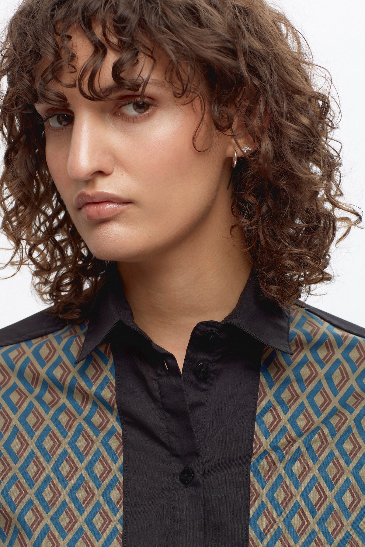 Chemise Soad pour femme en beluga/Black