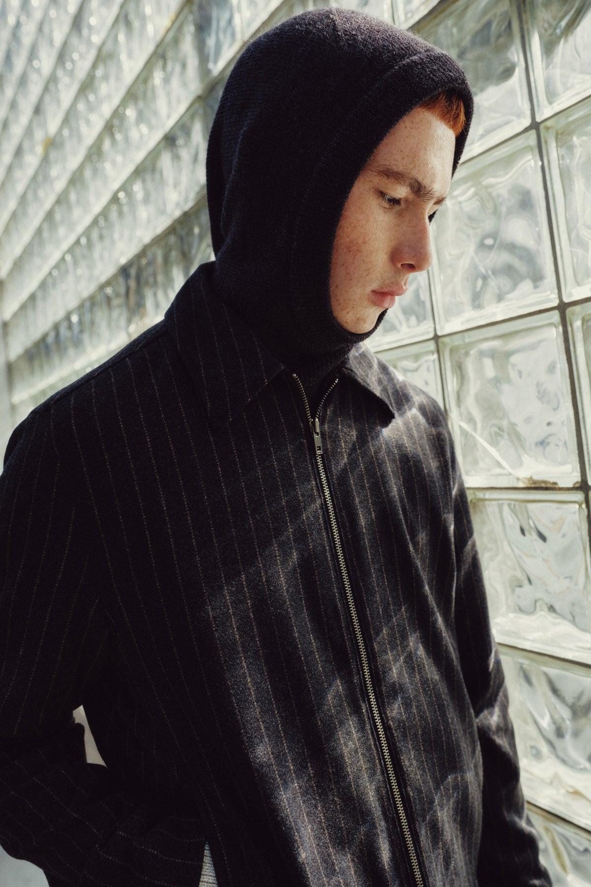 Men's Malik Wool Jacket in Black