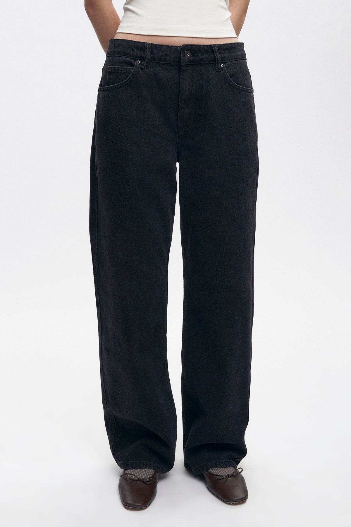 Taba Denim pour femmes en washed Black
