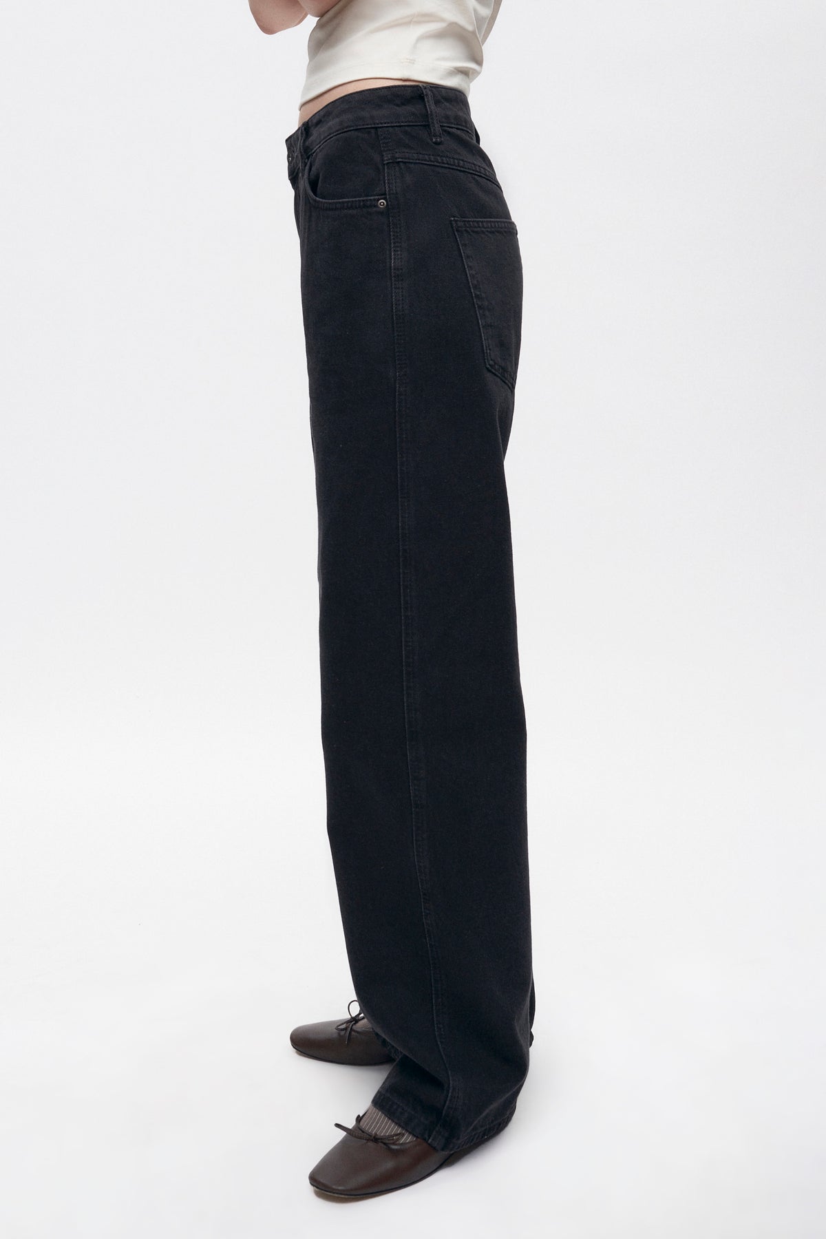 Taba Denim pour femmes en washed Black