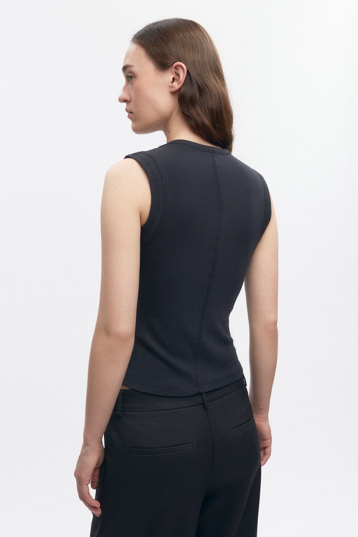 Débardeur Trace pour femme en noir
