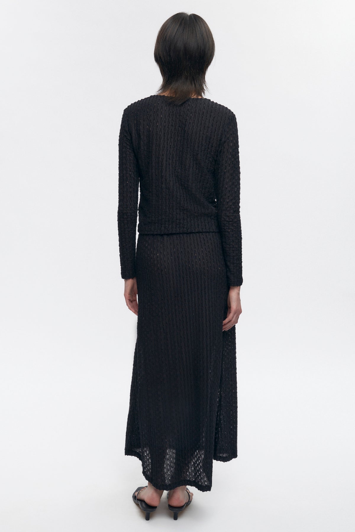 Top Yasmina pour femme en noir