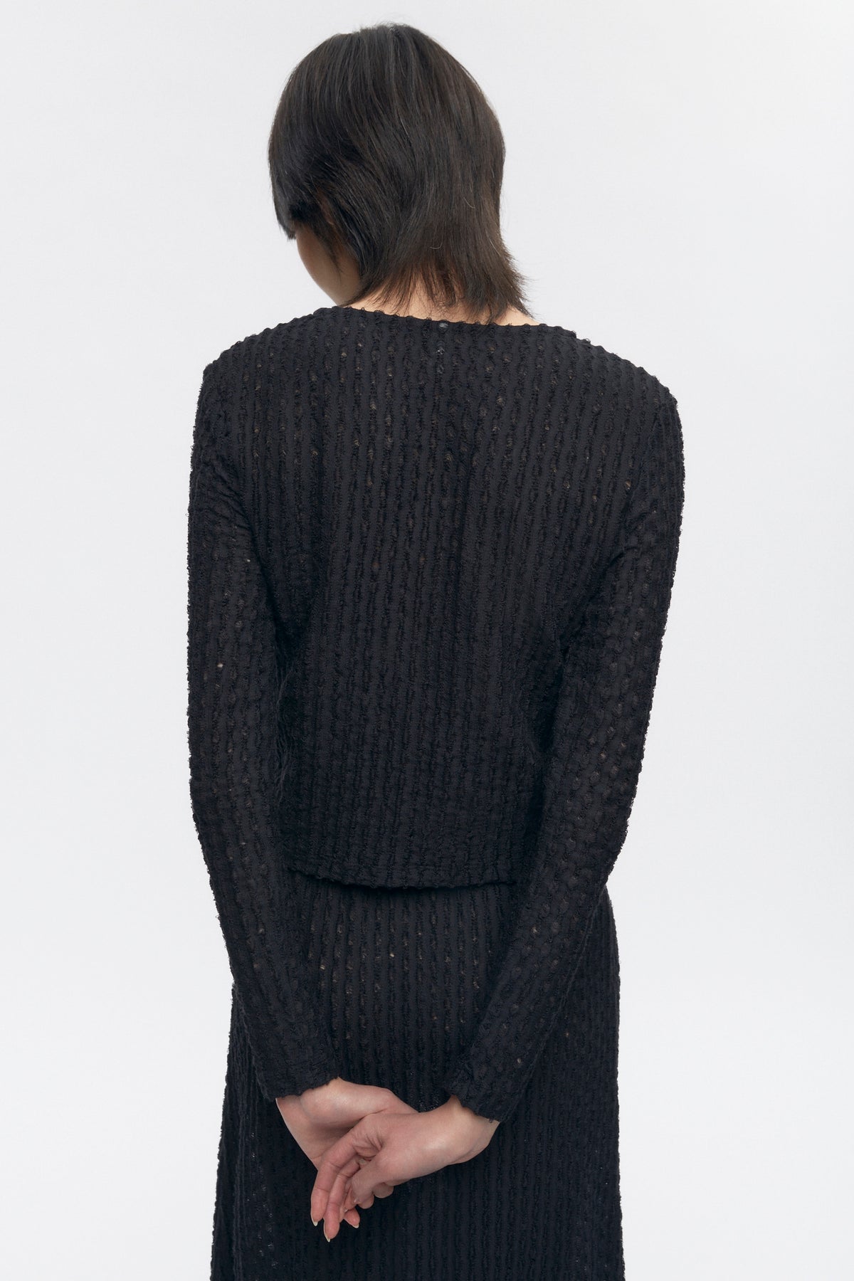 Top Yasmina pour femme en noir