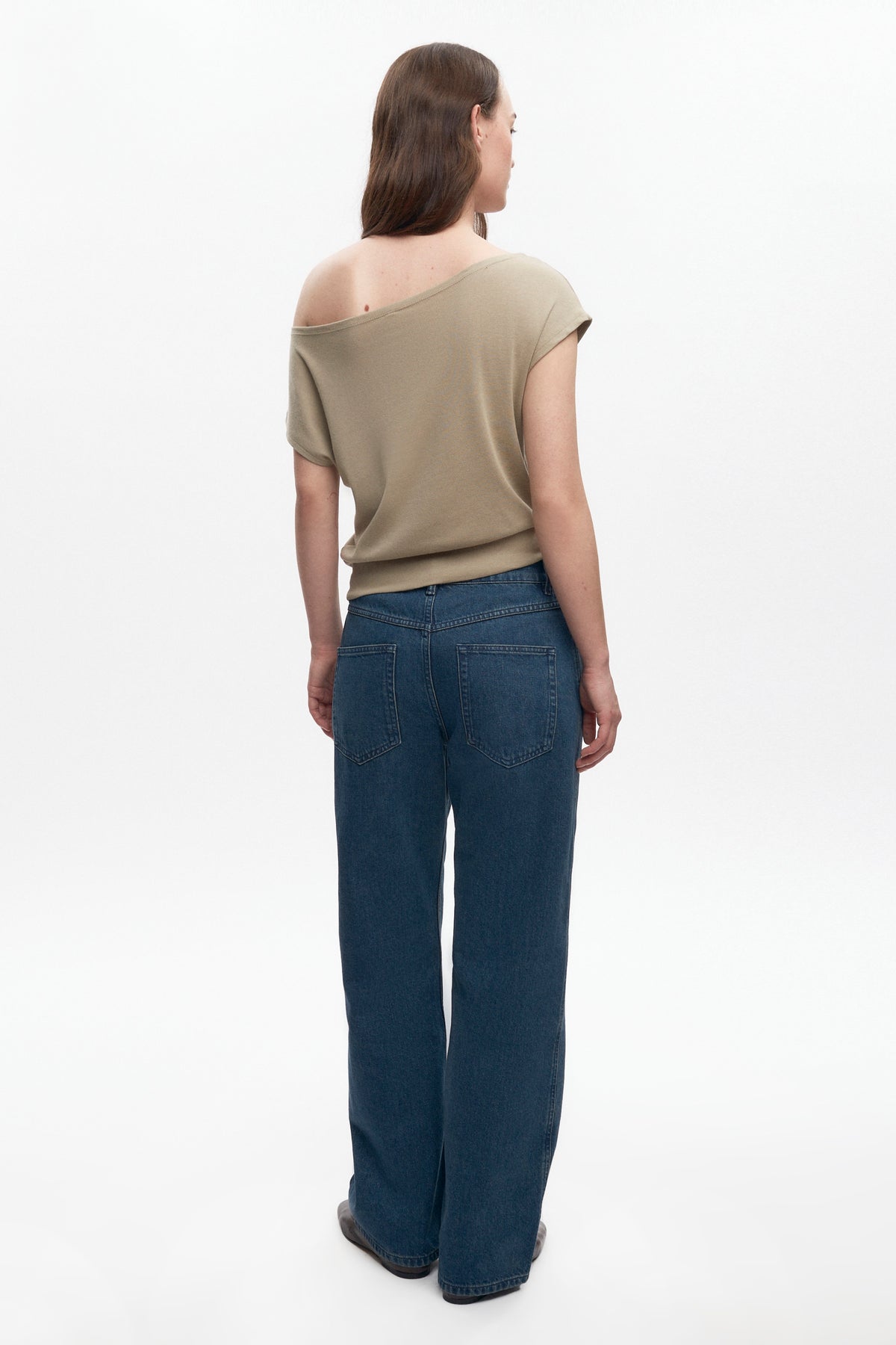 T-shirt à épaules dénudées Zahra pour femme en desert