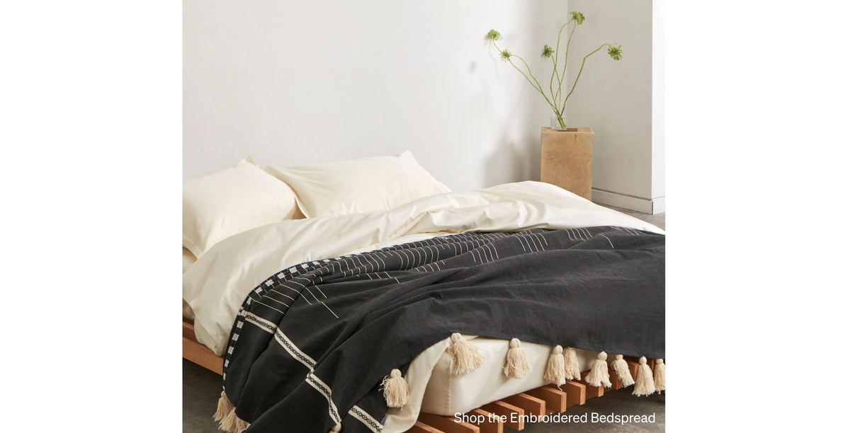Embroidered Bedspread