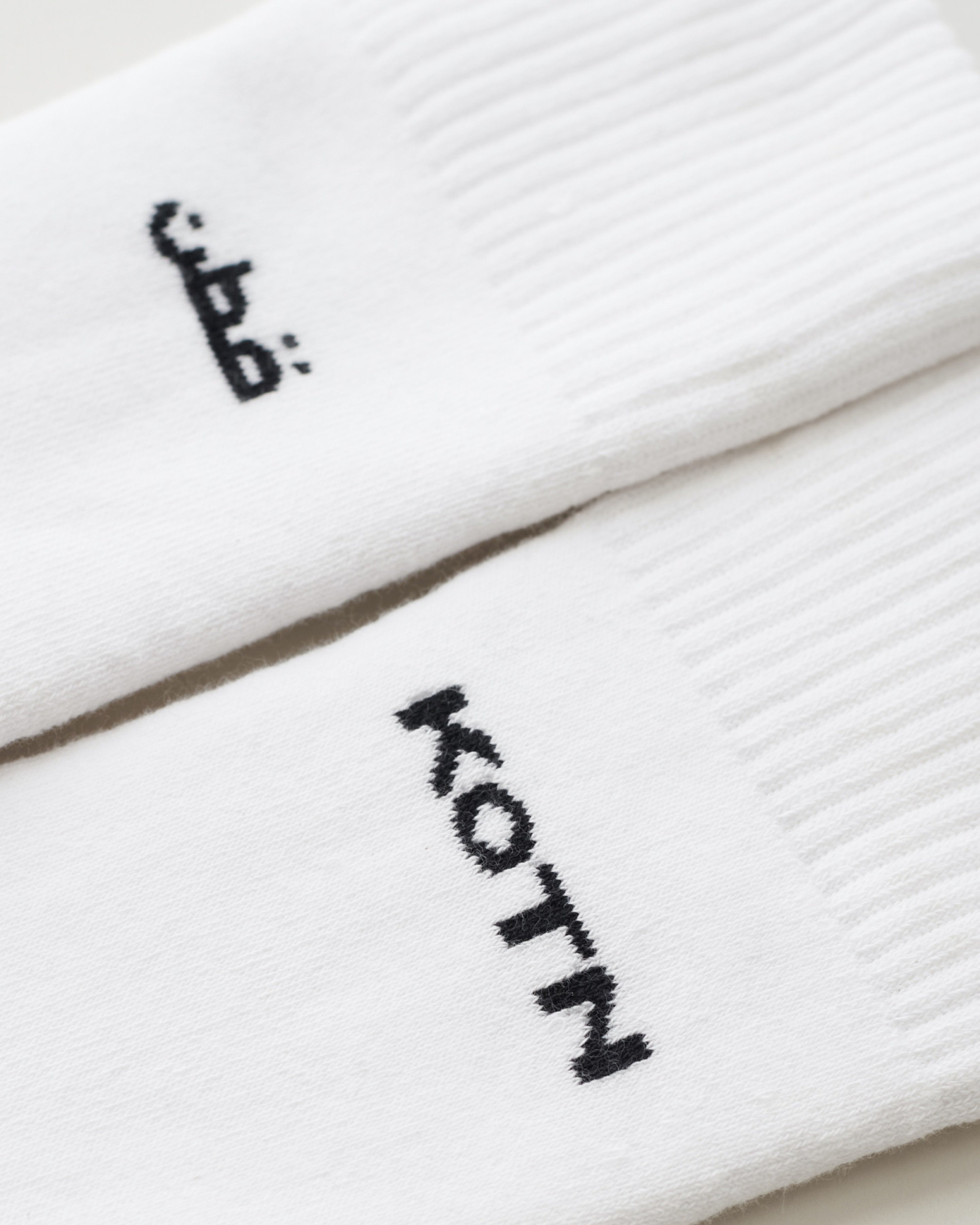 Crew Socks in White