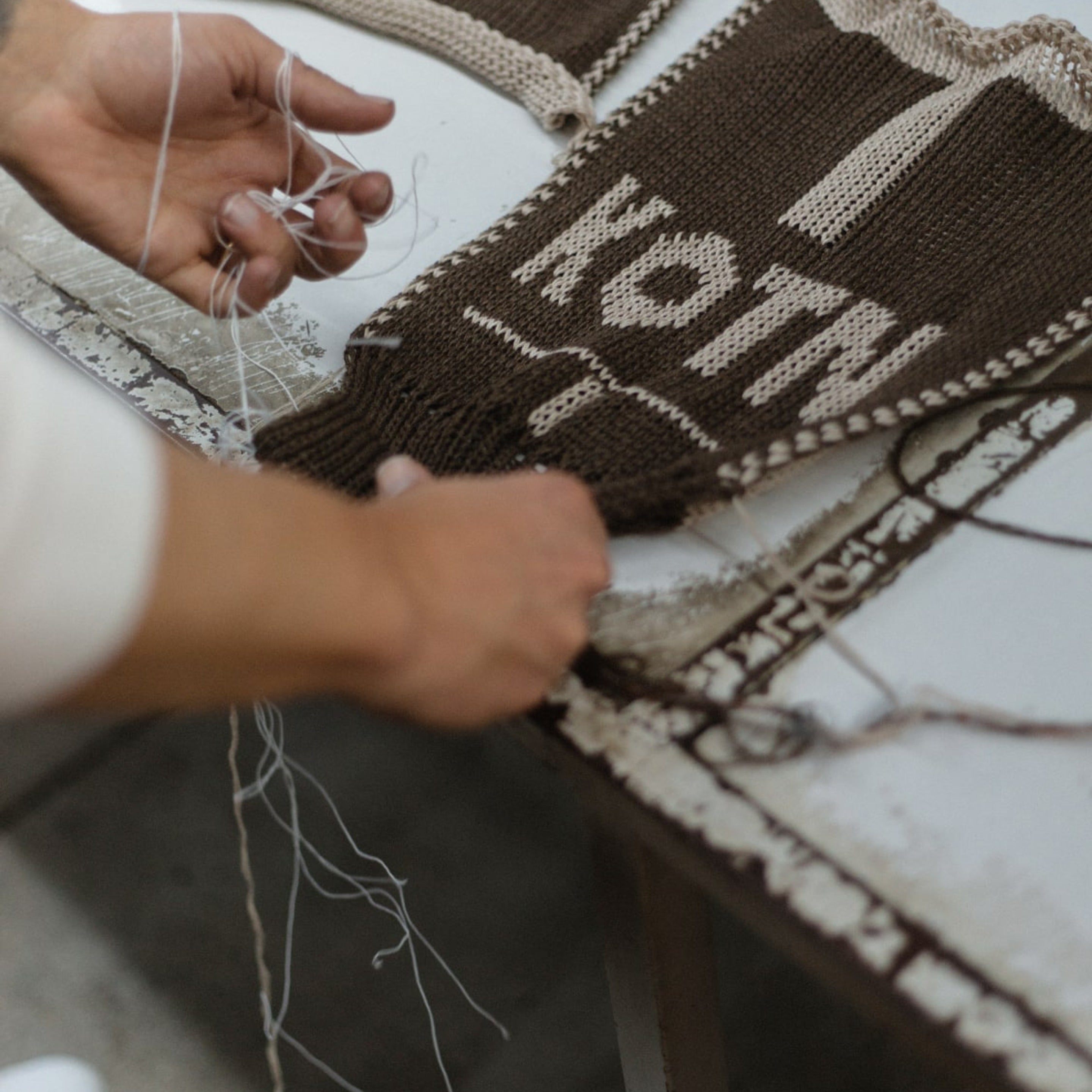 Knitted Sample
